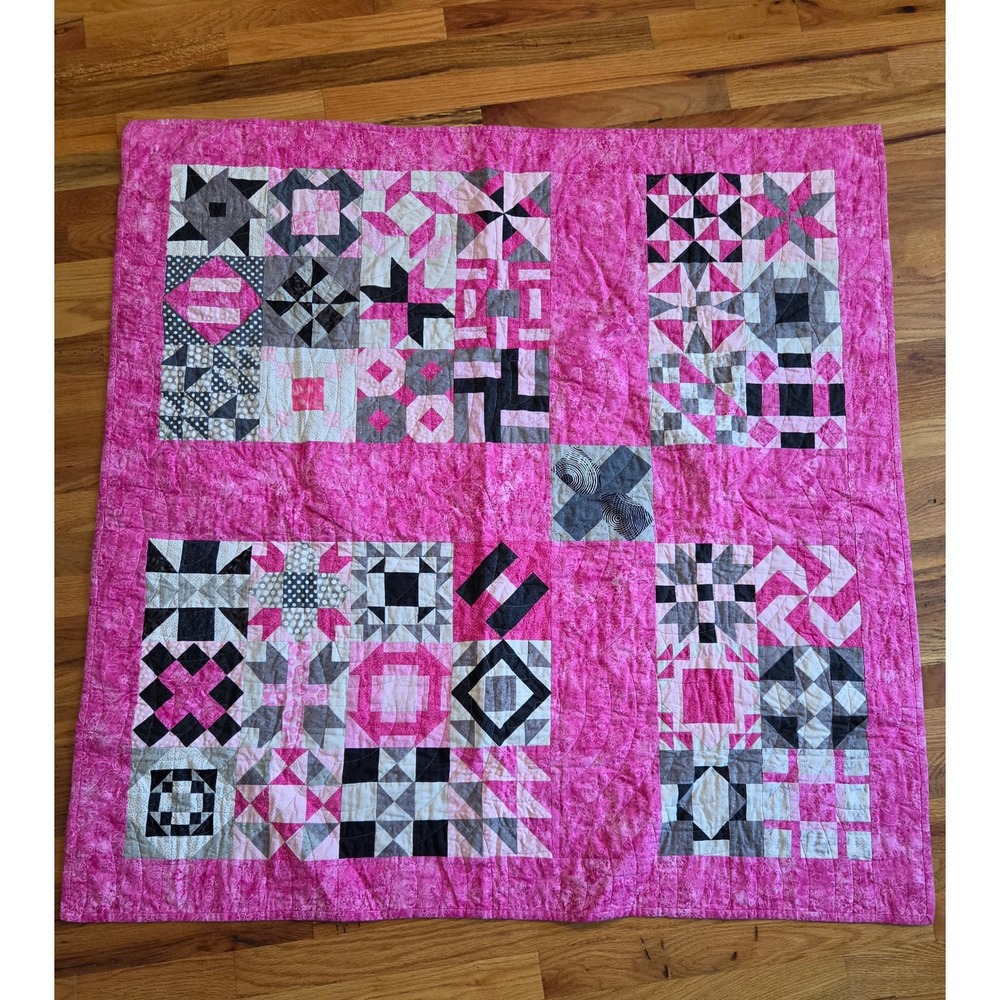 Sampler Patchwork Quilt Traditional Colorblocks Feminine Vintage Geometric